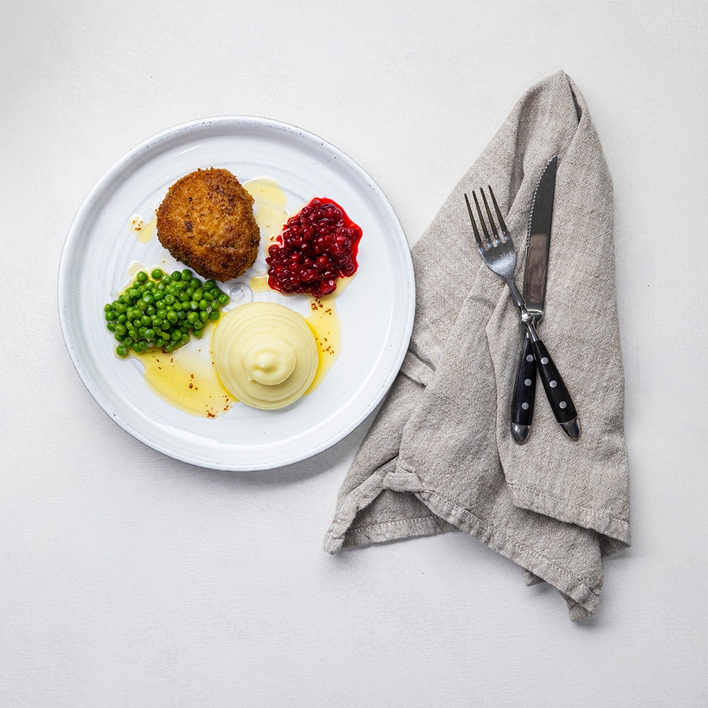 Wallenbergare med klassiska tillbehör